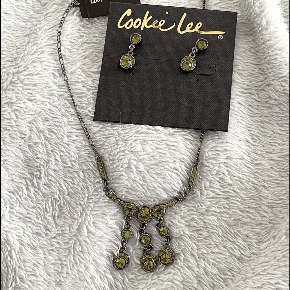 Cookie Lee necklace and earring set
